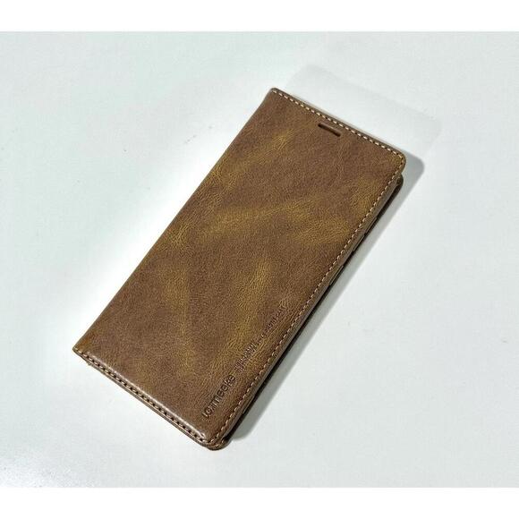 NEW LC.IMEEKE Phone Case for Samsung Galaxy S23 Plus Brown Leather Flip Case - Picture 6 of 8